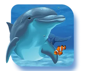 Dolphin Reef slot game on MEGA888