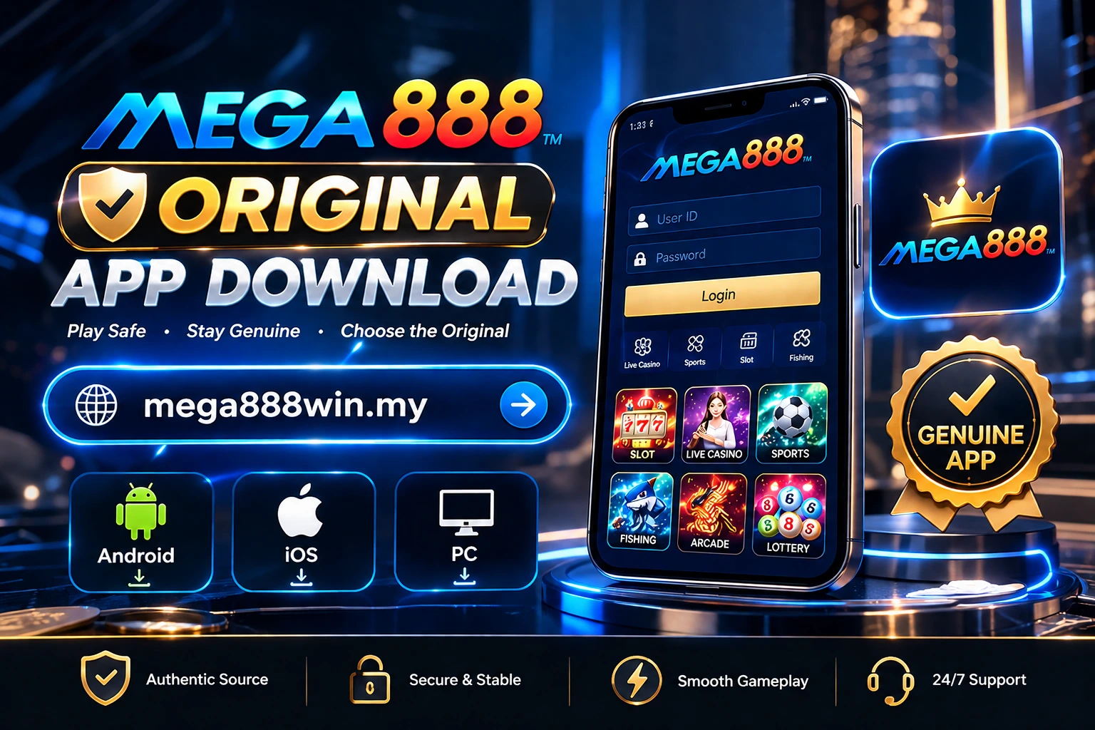 MEGA888 original app download