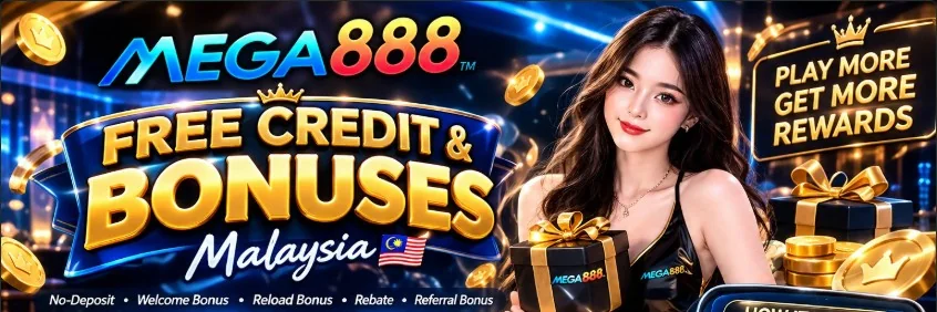 MEGA888 current promotion banner
